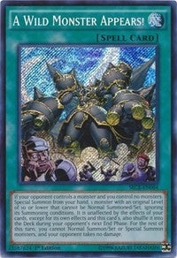 A Wild Monster Appears! (SECE-EN064) Secret Rare