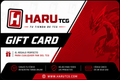 Tarjeta de Regalo de Haru TCG