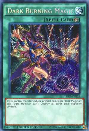 Dark Burning Magic (LDK2-ENS05) (Limited) Secret Rare