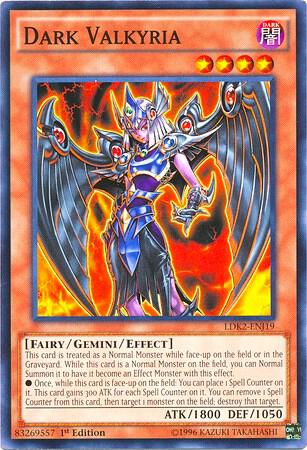 Dark Valkyria (LDK2-ENJ19)  Common