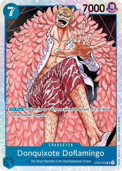 (ST03-009) Donquixote Doflamingo (Normal) - Super Rare