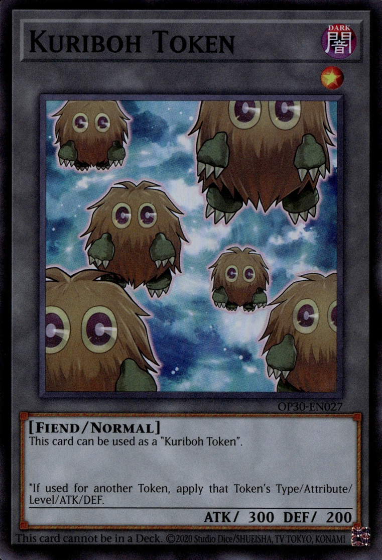 Kuriboh Token (OP30-EN027) Super Rare