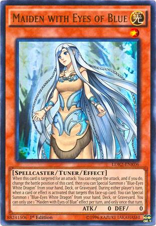 Maiden with Eyes of Blue (LDK2-ENK06)  Ultra Rare