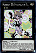 Number 29: Mannequin Cat (OP21-EN009) Super Rare