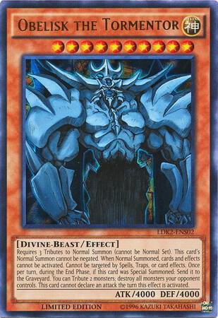 Obelisk the Tormentor (LDK2-ENS02) (Limited) Ultra Rare