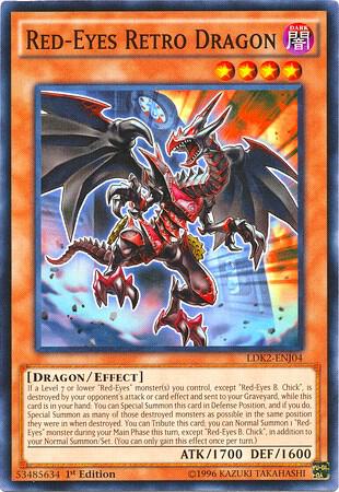 Red-Eyes Retro Dragon (LDK2-ENJ04)  Common