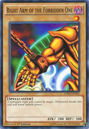 Right Arm of the Forbidden One (LDK2-ENY05)  Common