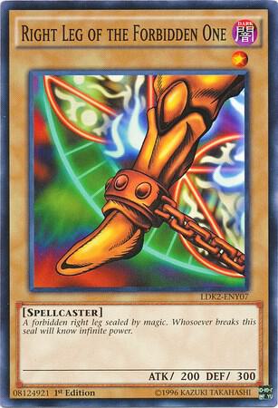 Right Leg of the Forbidden One (LDK2-ENY07)  Common