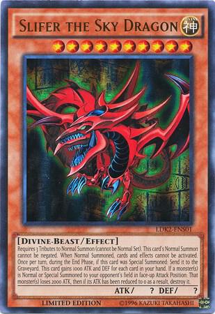Slifer the Sky Dragon (LDK2-ENS01) (Limited) Ultra Rare