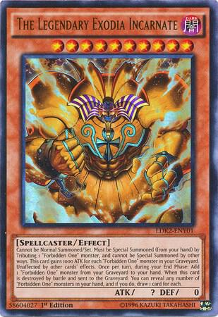 The Legendary Exodia Incarnate (LDK2-ENY01)  Ultra Rare